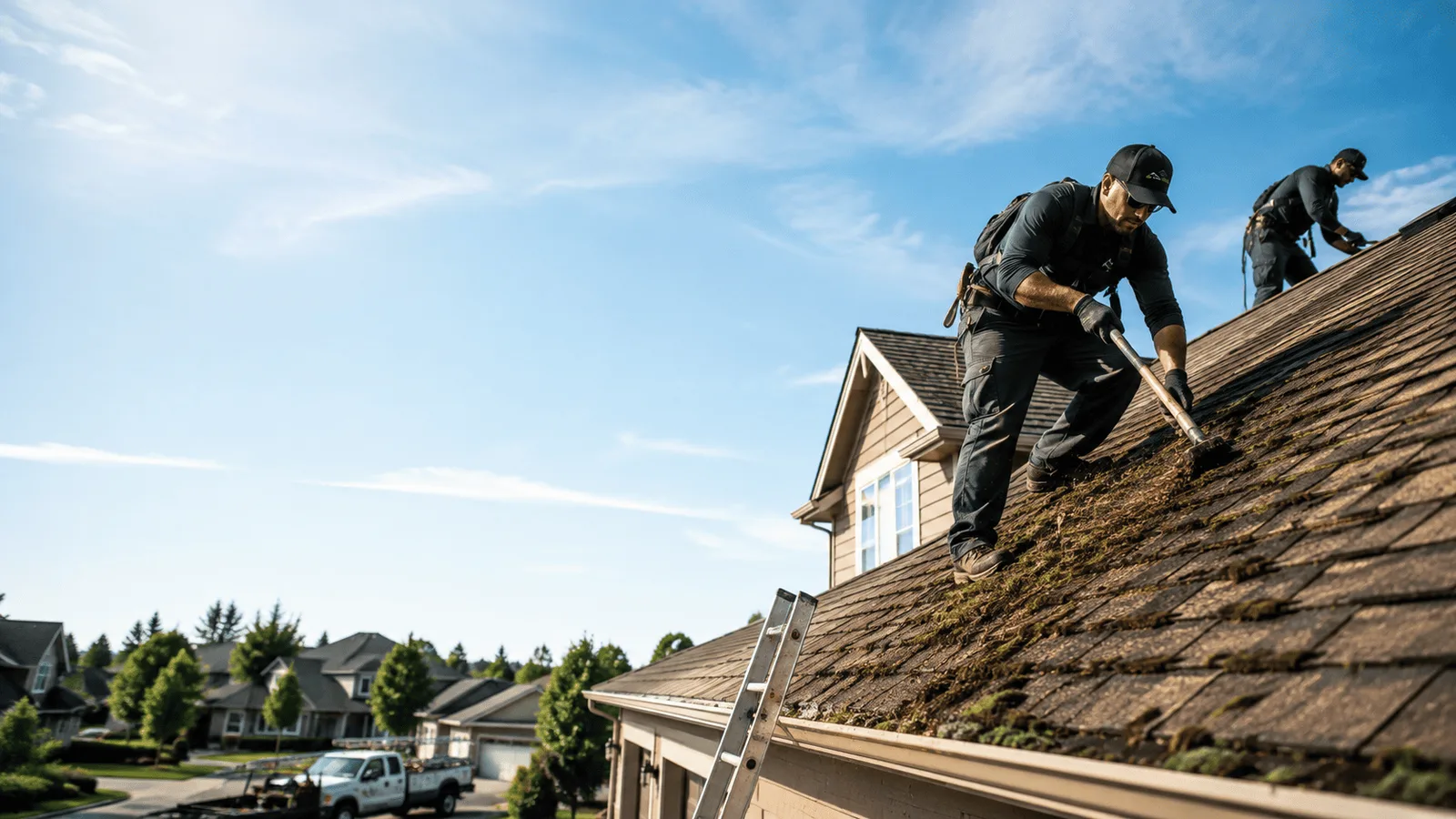 Roof Moss Removal in Brighton, TN near me